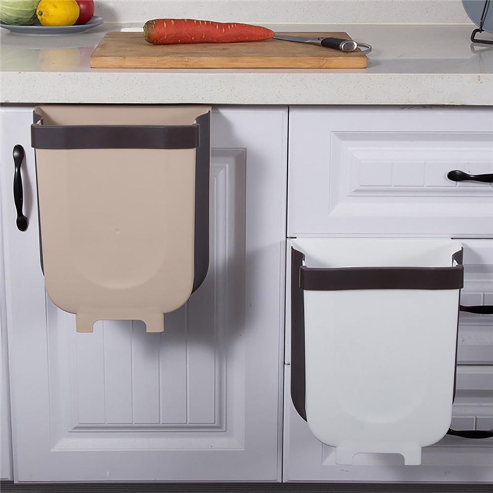 Lixeira Dobrável e Prático para Cozinha