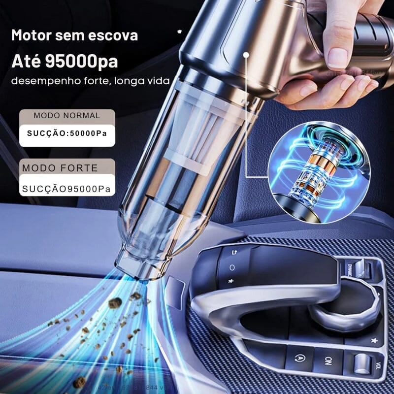 Portable Vacuum Cleaner and Water Cleaner Complete Cleaning