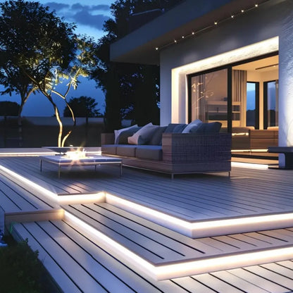 LED strip with motion sensor