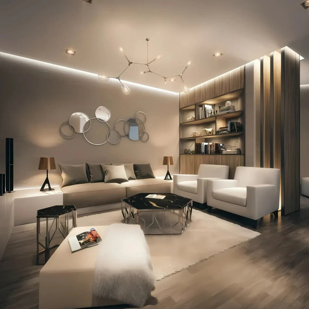 LED strip with motion sensor