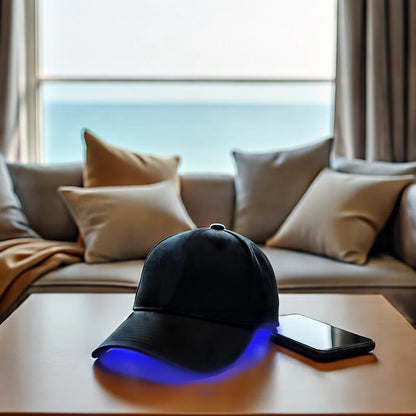 Touca para crescimento capilar LumaDerm™ com terapia de luz vermelha