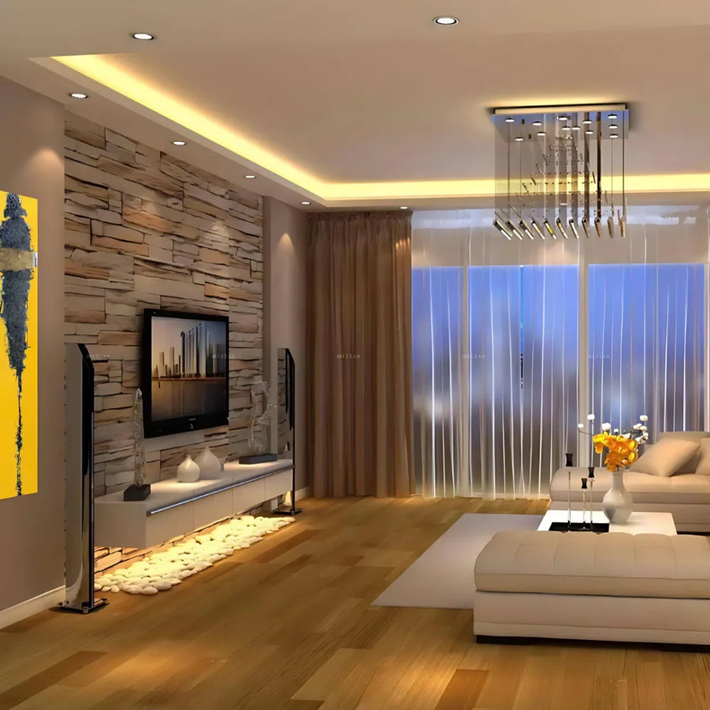 LED strip with motion sensor