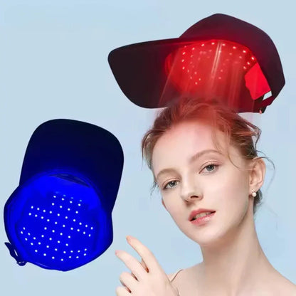 Touca para crescimento capilar LumaDerm™ com terapia de luz vermelha