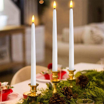 Flameless candles for candlestick