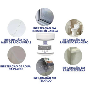 Selante Para Infiltrações Isodex de 1 Litro Com Pincel Grátis | Estoque no Brasil