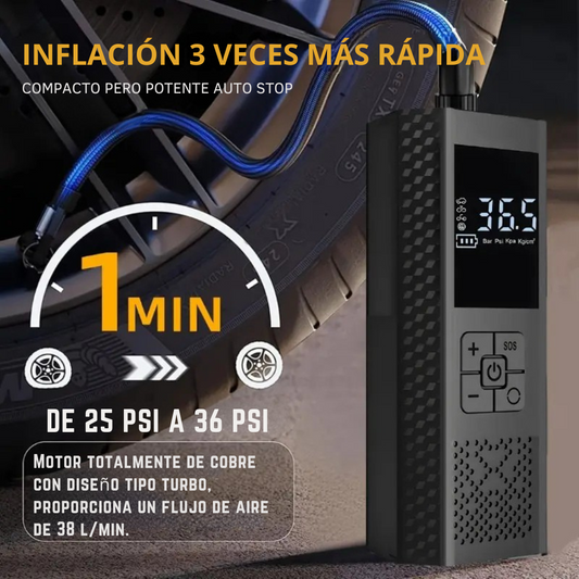 Smart portable inflator - Precise pressure in an instant