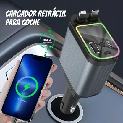 Carregador veicular retrátil®