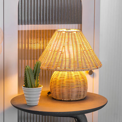 WeaveCraft™ Lámpara de mesa