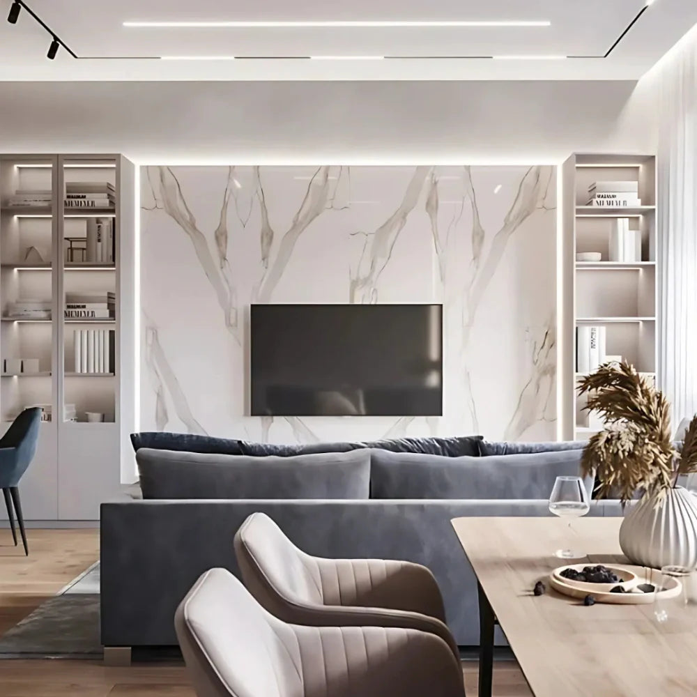 LED strip with motion sensor