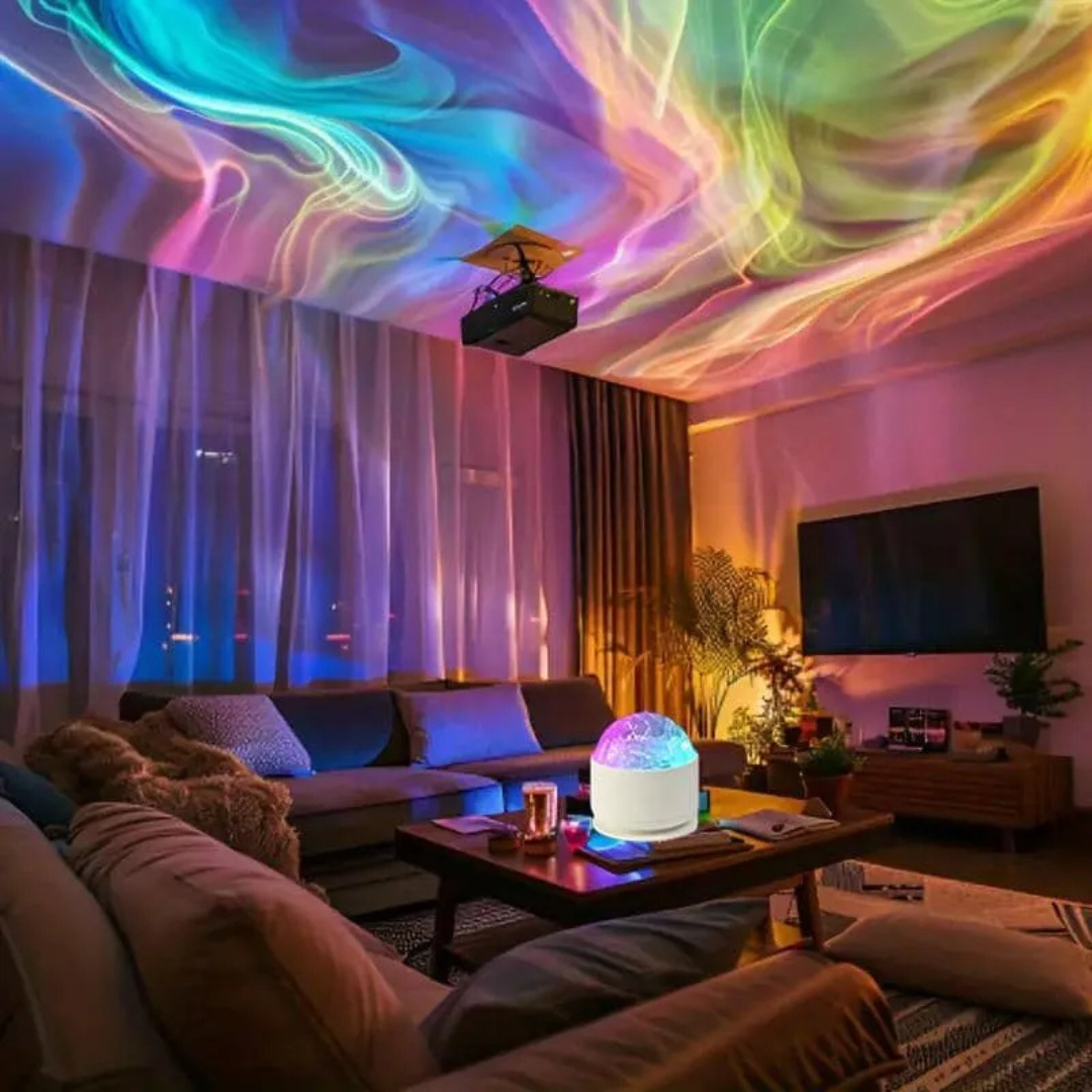 Aurora projector for home