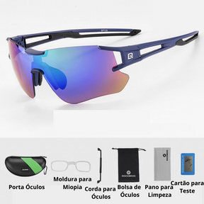 Óculos Ciclismo Lentes Fotocromáticas UV400 Masculino Sofisticado/Feminino Elegante RockBros