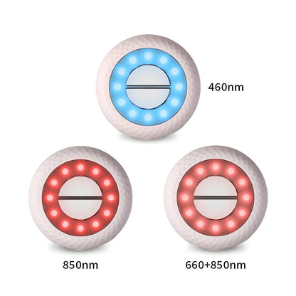 Terapia facial com luz vermelha e pulso LumaDerm™