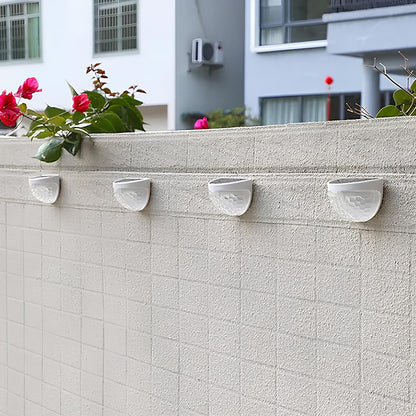 Luminária solar de parede para exterior