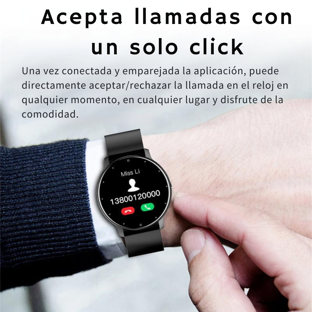 Reloj inteligente deportivo para hombre y mujer