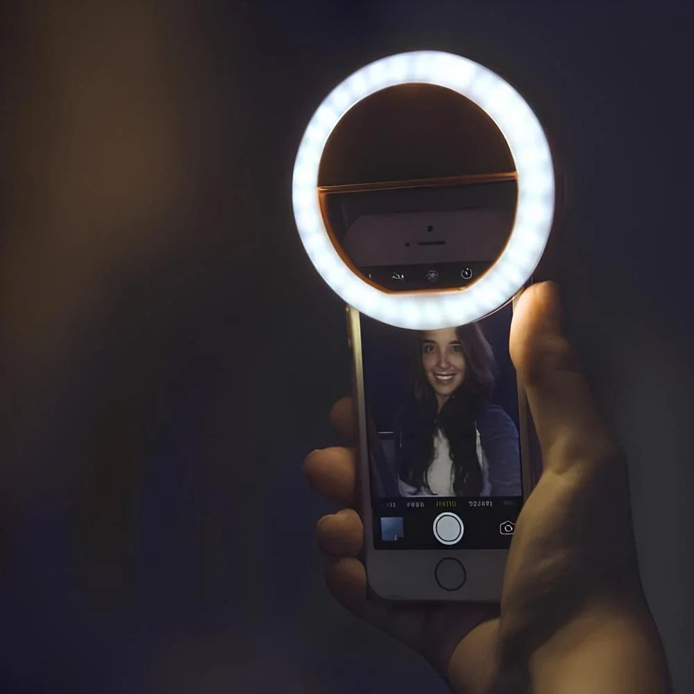 Luz de anillo para selfies