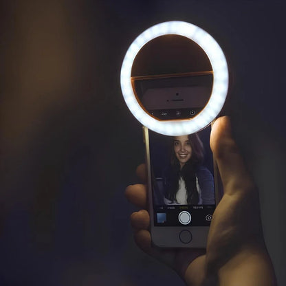 Luz de anillo para selfies