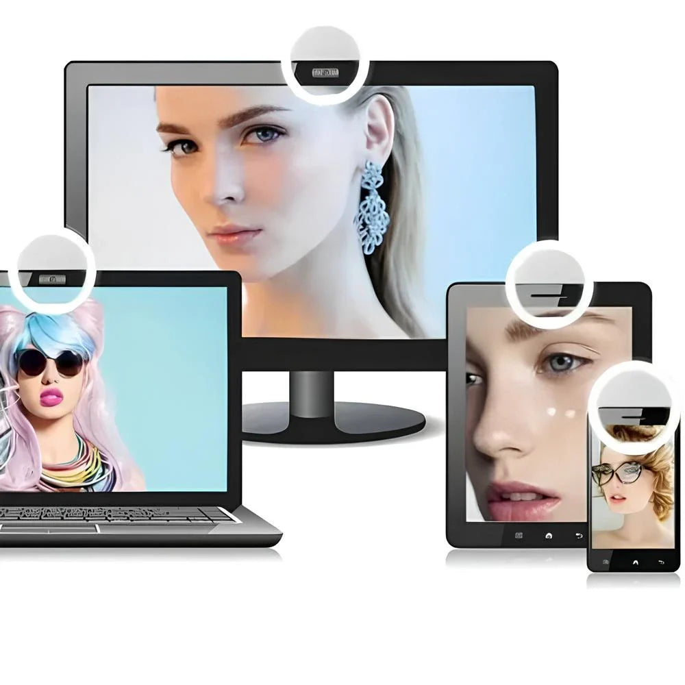 Luz de anillo para selfies