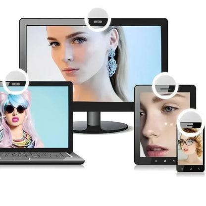 Luz de anillo para selfies