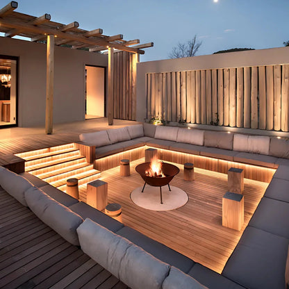 LED strip with motion sensor