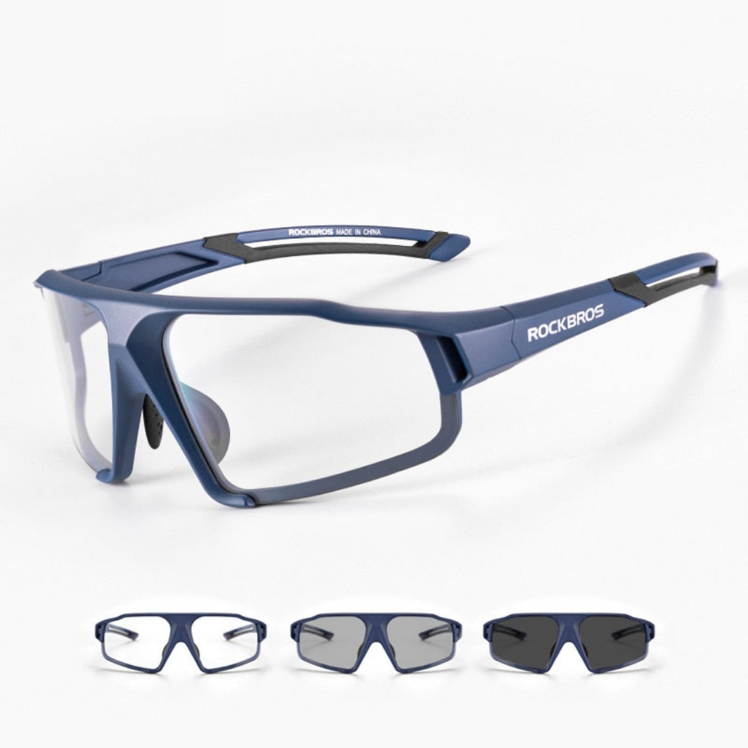 Óculos Ciclismo com Proteção Solar UV 50+400 Masculino Sofisticado/Feminino Elegante RockBros