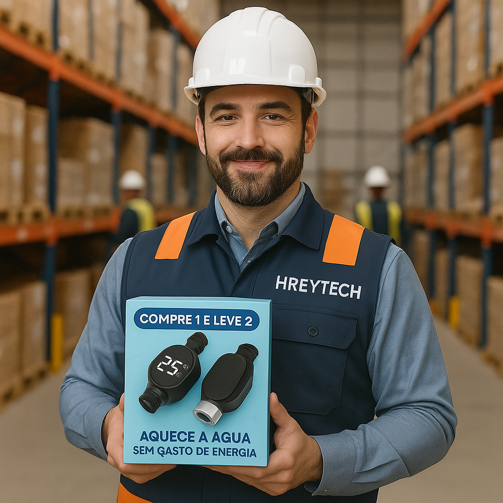 Aquecedor de Água Elétrico - Temperatura Máxima 60 °C + PROMOÇÃO (Compre 1 Leve 2)
