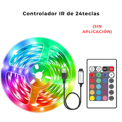 Smart RGB LED Strip with App Control (0.5m–30m)