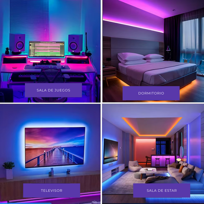 Smart RGB LED Strip with App Control (0.5m–30m)