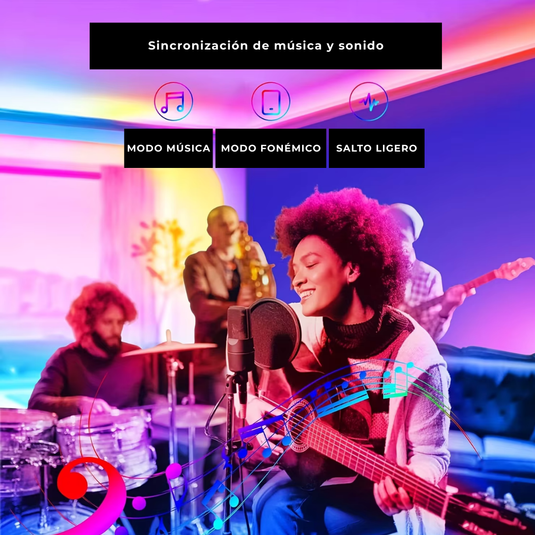 Smart RGB LED Strip with App Control (0.5m–30m)