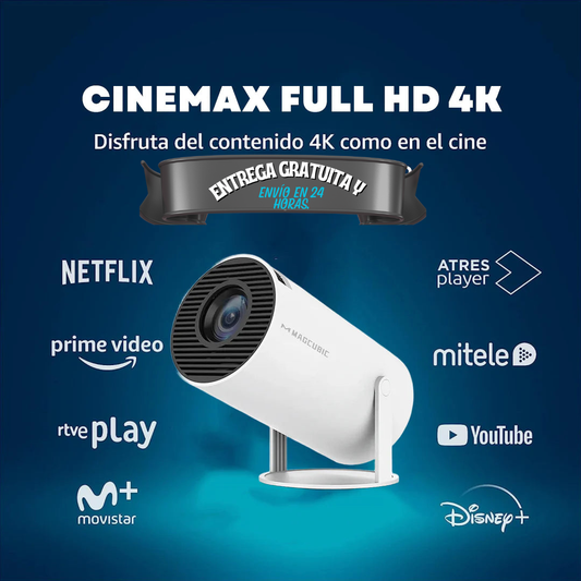 Proyector Inteligente 4K Ultra HD con Control Premium