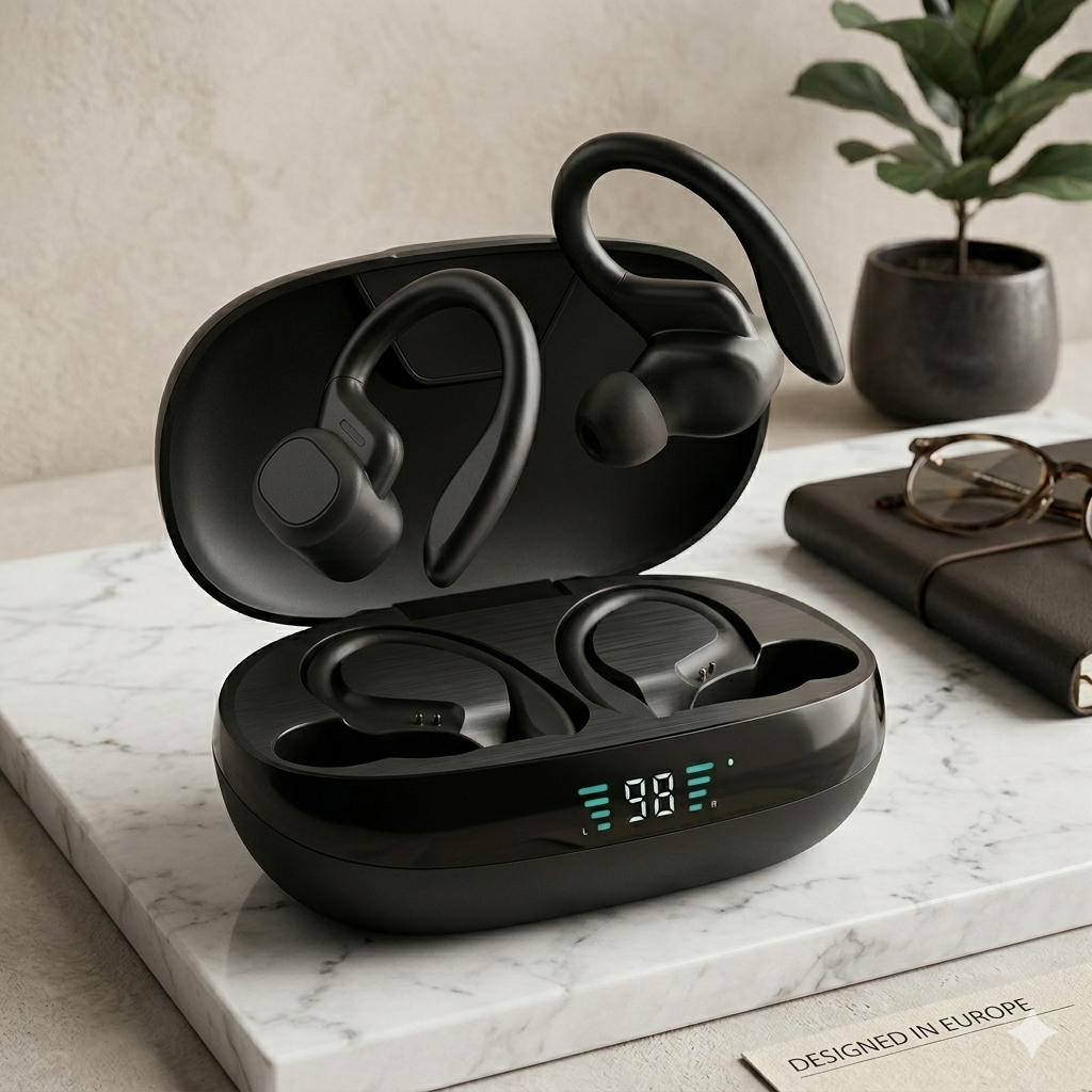 Hreytech Air Pro – Ergonomic Wireless Headphones 