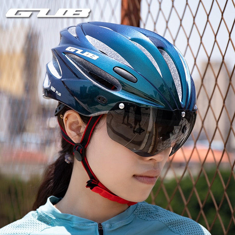 Capacete Ciclismo Ultra Leve Masculino Sofisticado/Feminino Elegante Gub