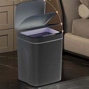 Lixeira Automática 12L/16L com Sensor Inteligente e Recarga USB