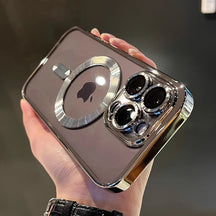 Luxury MagSafe Magnetic Case for iPhone 11-16 Pro Max – Shockproof Silicone 