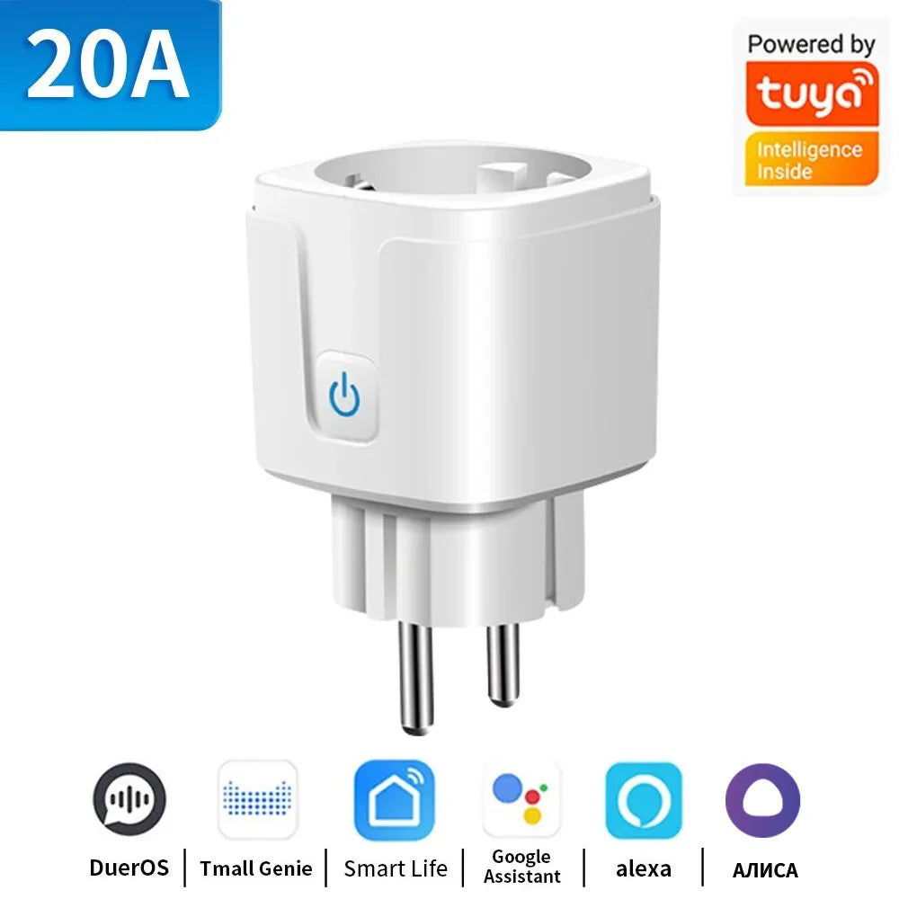 Koop er één, krijg er één gratis: TUYA TNCE Smart Plug met WiFi/Zigbee – 16A/20A Energiemeter