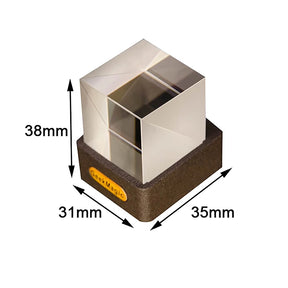 Cubo de Cristal Holográfico Inteligente – Relógio Digital, Estação Meteorológica e Álbum 3D com Animes em GIF