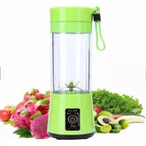 Mini Liquidificador Portátil USB – 6 Lâminas Inox e Recarga Rápida