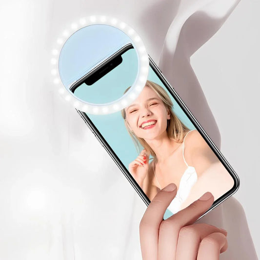 Luz de anillo para selfies