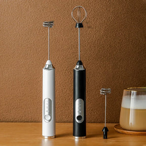 Portable Electric Mixer | Rechargeable Whisk for Milk, Coffee and Beverages 