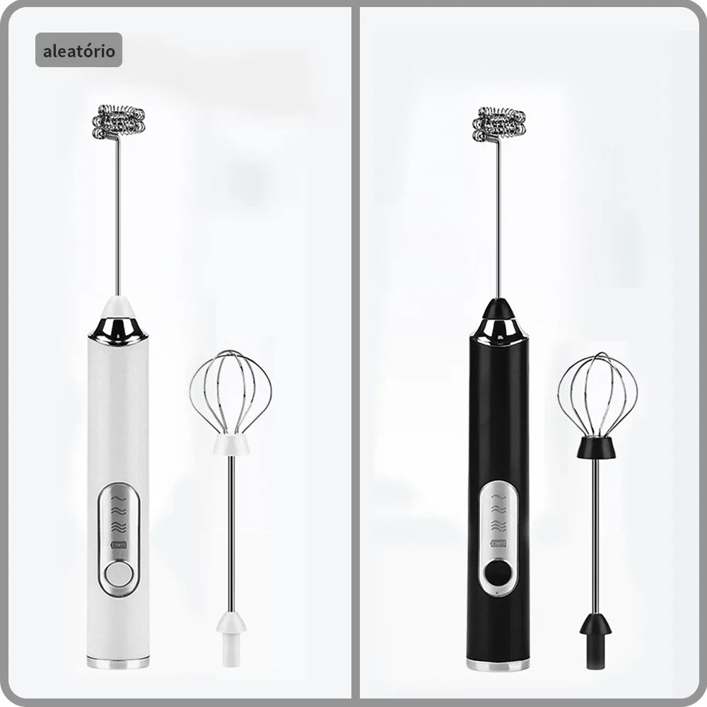 Portable Electric Mixer | Rechargeable Whisk for Milk, Coffee and Beverages 