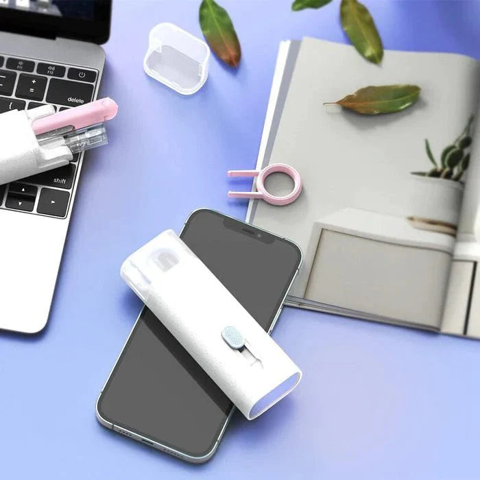 Escova de Limpeza 7 em 1 para Teclado, Fones, Laptop e Eletrônicos