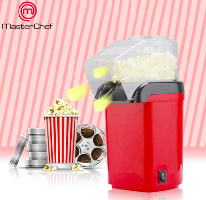 Premium Electric Popcorn Maker – Oil-Free Popcorn Ready in Minutes 