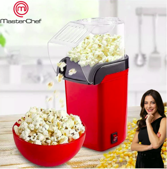 Premium Electric Popcorn Maker – Oil-Free Popcorn Ready in Minutes 