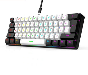 61-Key RGB Mini USB-C Gaming Keyboard | Compact and Portable
